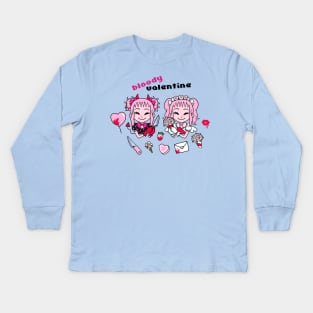 Bloody Valentine Yandere Kids Long Sleeve T-Shirt